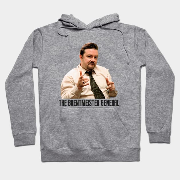 The Brentmeister General - The Office UK David Brent Hoodie by zap